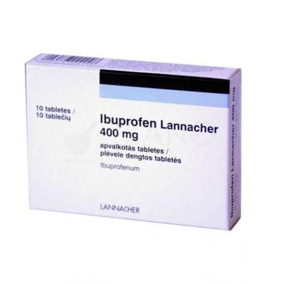 Ibuprofen 400mg - Pain Headache Toothache Reliever Fever Reducer