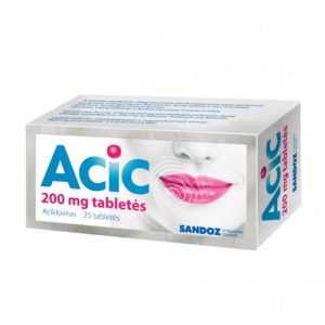 Acic 200mg - Herpes Simplex & Varicella antiviral Genital Herpes