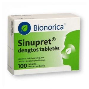 Sinupret 50 Tablets - Support For Healthy Sinus And Respiratory Function