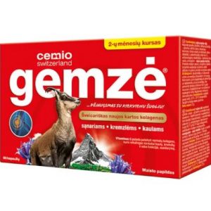 Cemio Gemze 60 tab. - Quality Collagen with Vitamin C - Healthy Pill