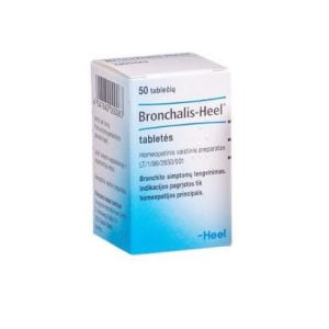 Bronchalis Heel 50 Tablets - Homeopathic Remedy for Bronchitis