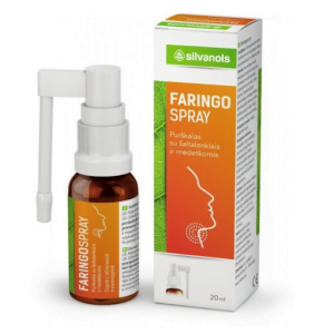 Faringospray 20ml - Dry Cough and Sore Throat Spray