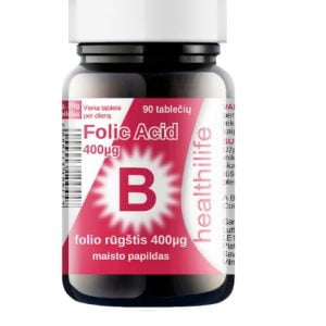 Folic Acid 400 µg 90 Tablets